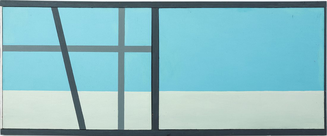 Ellsworth Kelly, "Window VI", 1950 - repro oeuvre