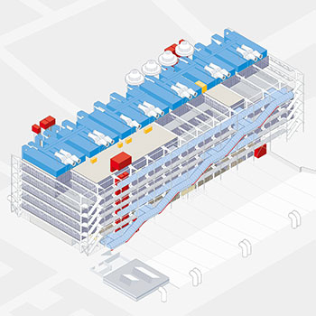 Plan interactif du Centre Pompidou