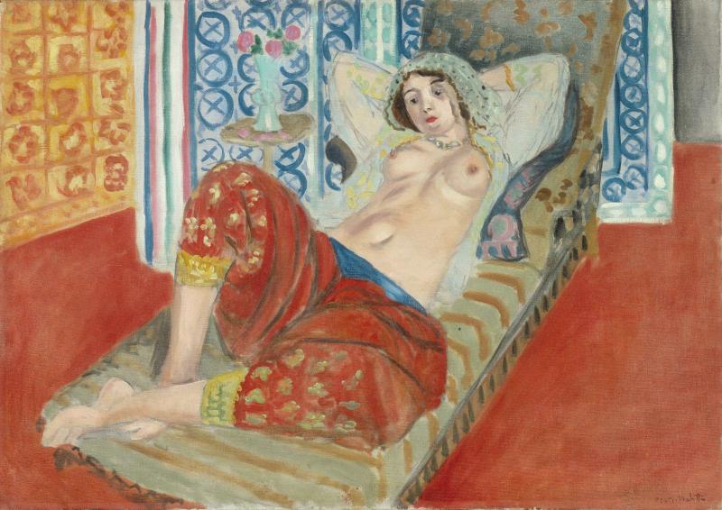 Henri Matisse, Odalisque à la culotte rouge [automne 1921] 