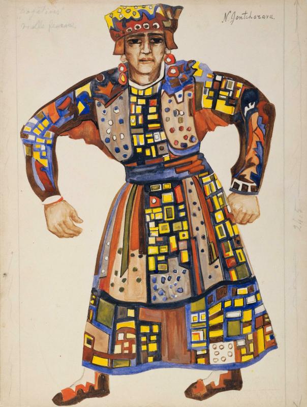 Natalia Gontcharova, Mamka, vieille femme 1938 