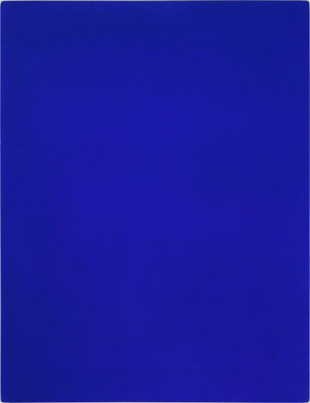 Yves Klein, IKB 3, Monochrome bleu 1960 