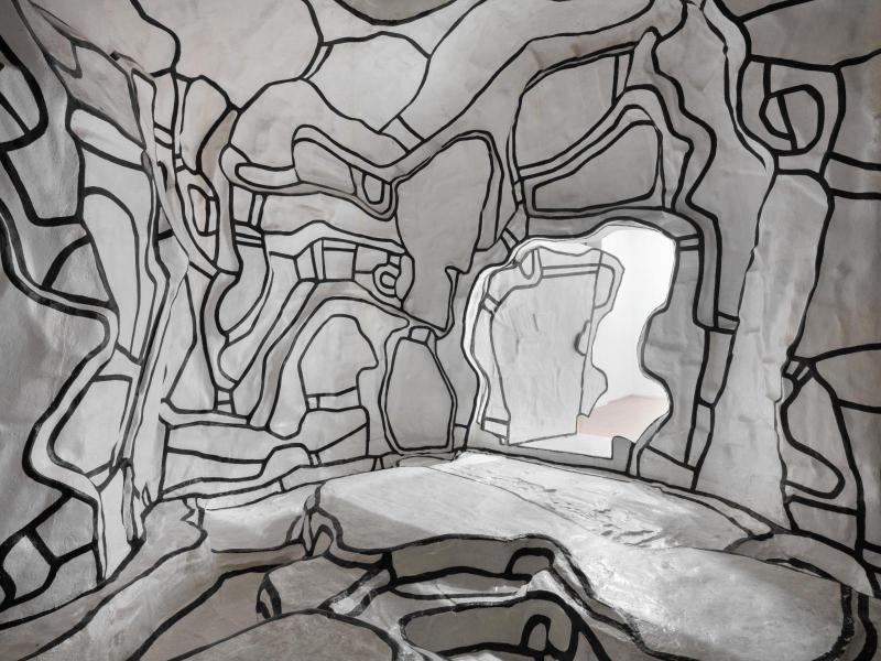 Jean Dubuffet, « Le jardin d'hiver », 1968-1970