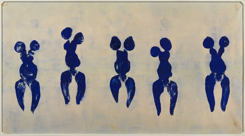 Yves Klein, ANT 82, Anthropométrie de l'époque bleue 1960 