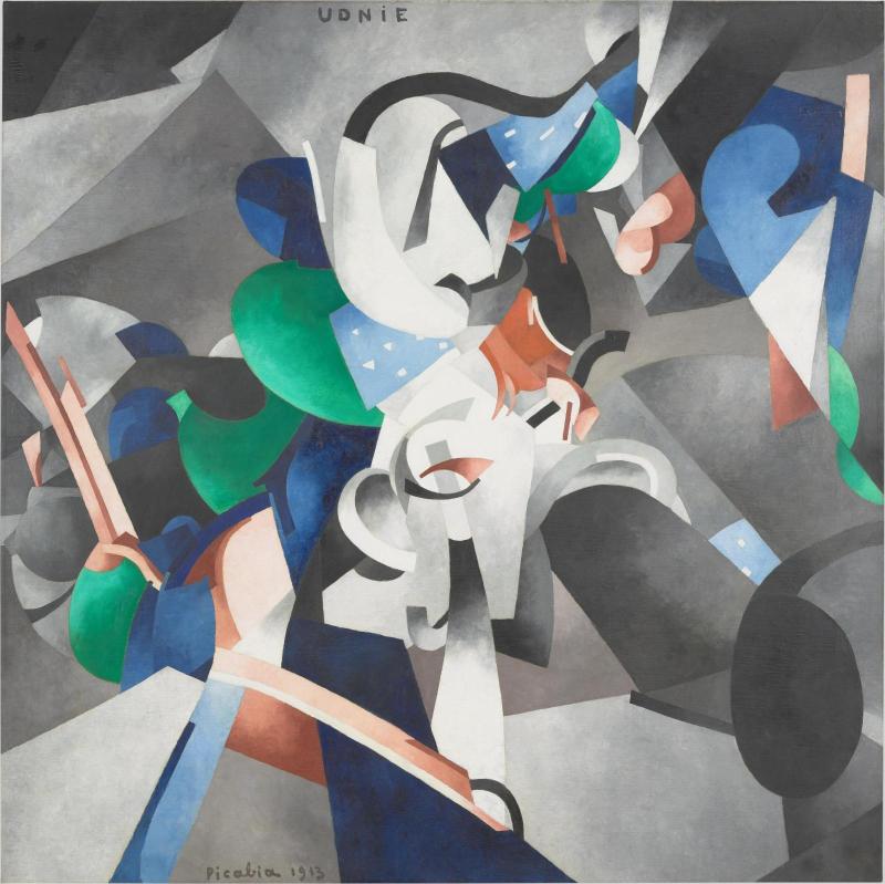 Francis Picabia, « Udnie », 1913 © Adagp, Paris © Georges Meguerditchian - Centre Pompidou, Dist. RMN-GP