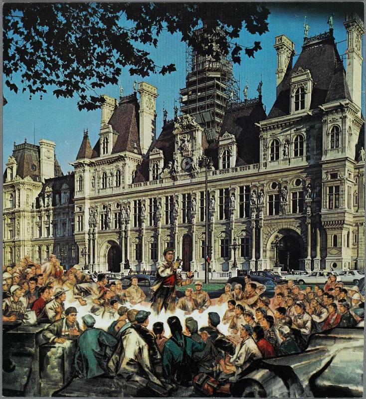 Erró (Gudmundur Gudmundsson, dit), Hôtel de Ville vers 1979 - 1980