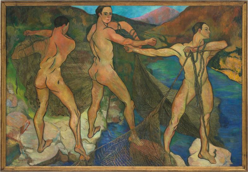 Suzanne Valadon (Marie-Clémentine Valadon, dit), Le Lancement du filet 1914 