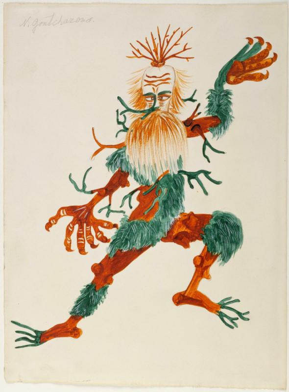 Natalia Gontcharova, Costume fantastique [vers 1926] 