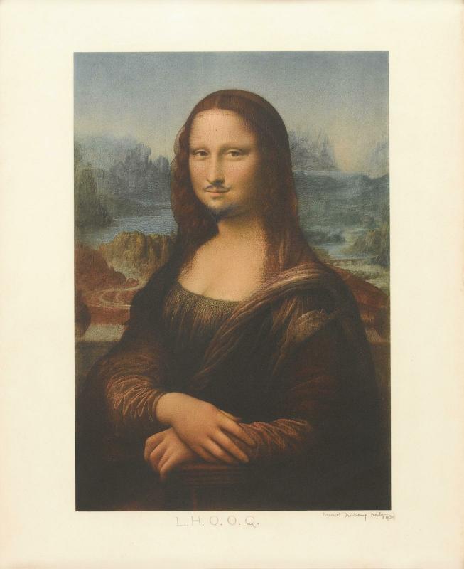 Marcel Duchamp, L.H.O.O.Q. 1930