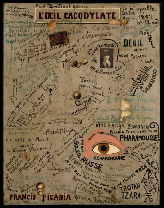 Francis Picabia (Francis Martinez de Picabia, dit), L'oeil cacodylate 1921 