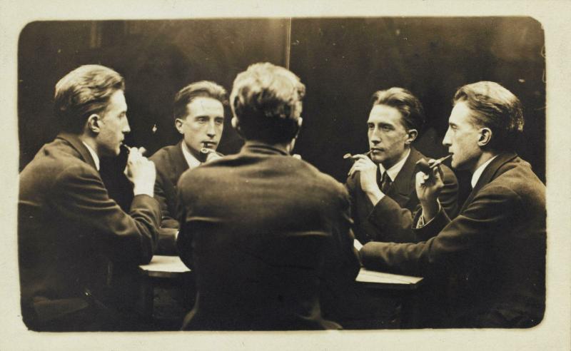 Anonyme (Broadway Photo Shop (New York)), Portrait multiple de Marcel Duchamp 1917 