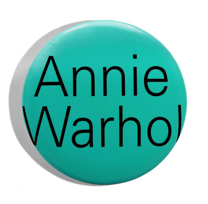 Agnès Thurnauer, Portrait Grandeur Nature (Annie Warhol) 2007 