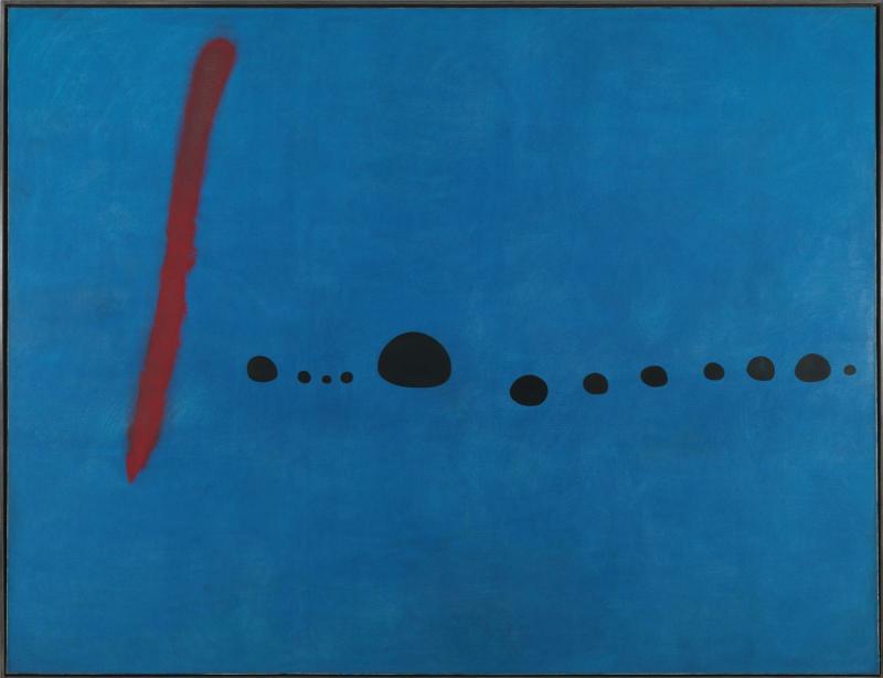 Joan Miró, Bleu II 04 mars 1961 
