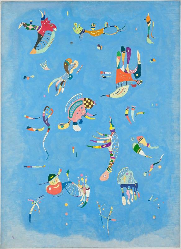 Vassily Kandinsky, Bleu de ciel 1940 