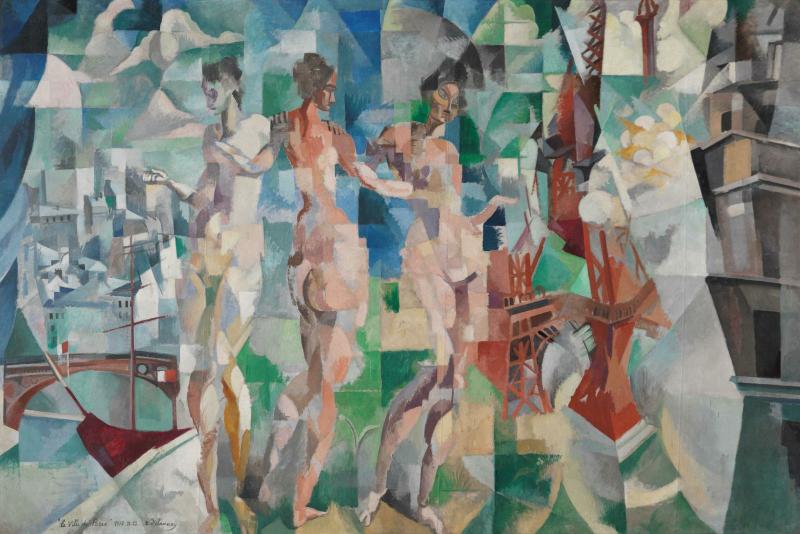 Robert Delaunay, La Ville de Paris 1910 - 1912 