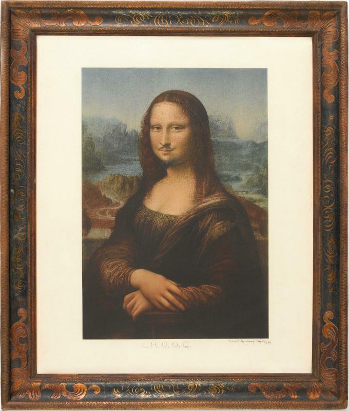 Marcel Duchamp, L.H.O.O.Q. 1930 