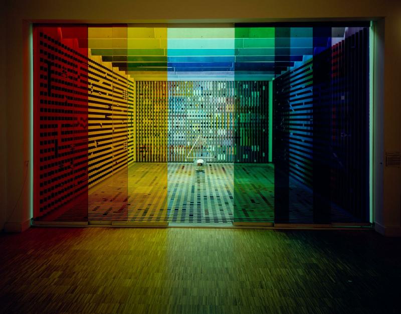 Agam, "Aménagement de l'antichambre ... du Palais de l'Elysée...", 1972-1974  - visuel œuvre Centre Pompidou