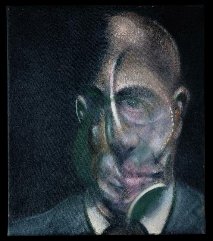 Francis Bacon, « Study for Portrait (Michel Leiris) », 1978 - repro oeuvre