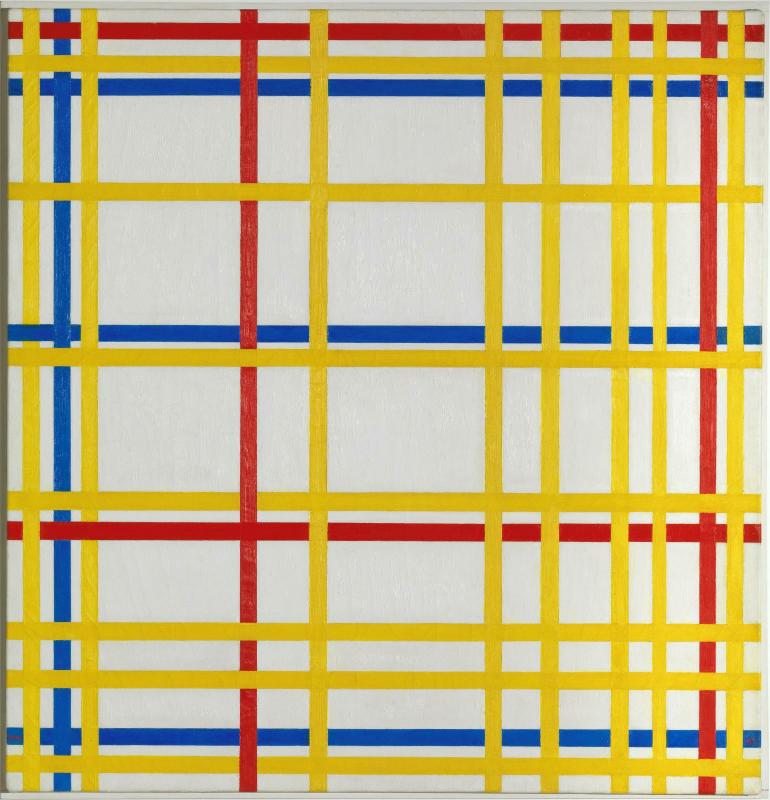 Piet Mondrian (Pieter-Cornelis Mondriaan, dit), New York City 1942 