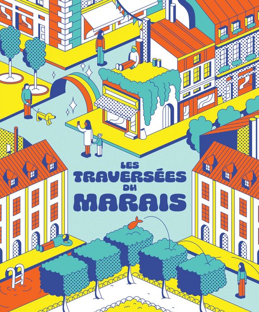 Week-end "Les Traversées du Marais" 2022 - affiche