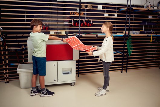 Fab-lab workshops for 8-12 years