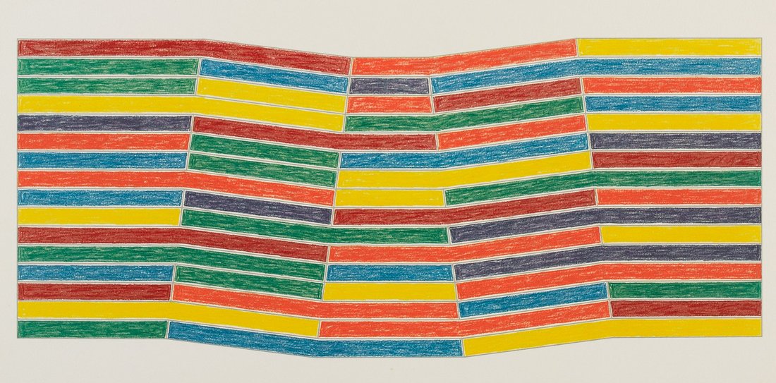 Frank Stella, « Furg », 1975 - repro oeuvre