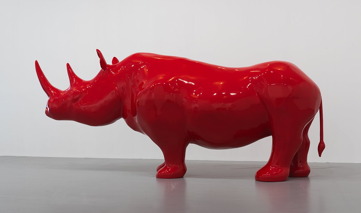 Xavier Veilhan, "Le Rhinocéros"