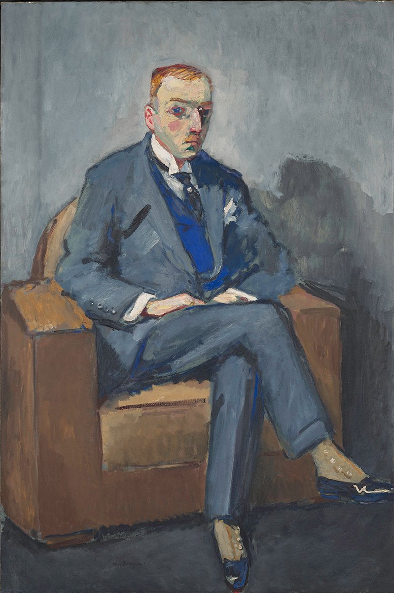 APRES « Portrait du collectionneur d'art Nicolas Ibrahim Sursock », par Kees Van Dongen © Centre Pompidou