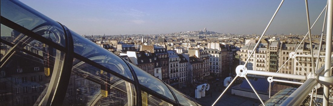 Vue de Paris depuis la chenille