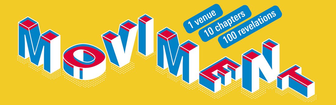 Festival "Moviment" at Centre Pompidou - poster