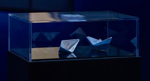 Enrique Ramirez, installation « Incertains », Centre Pompidou - détail