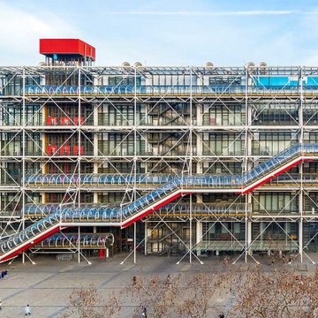 Centre Pompidou, Façade Piazza 2023