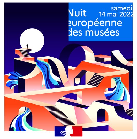 Nuit européenne des musées 2022 - affiche