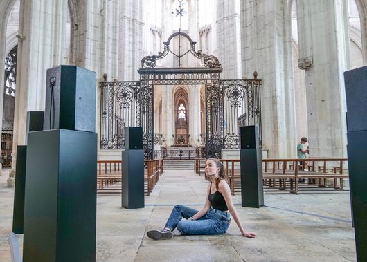 Abbaye Saint-Germain, Auxerre - "Echoes" exhibition view "Echoes"
