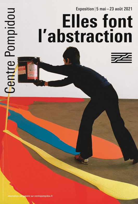 Exposition "Elles font l'abstraction" - affiche