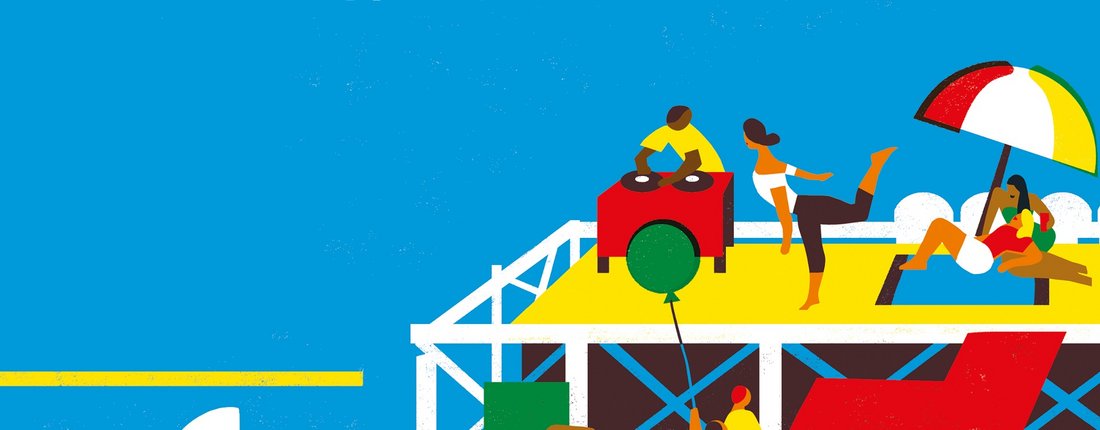Les terrasses sonores, Destination Pompidou - affiche