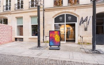 Centre Wallonie-Bruxelles, Paris : vue de la façade