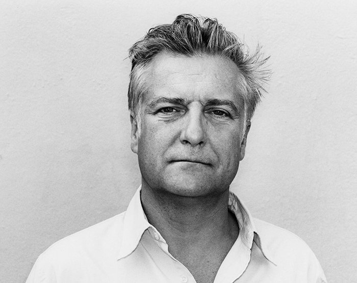 Portrait d'Olivier Cadiot par J-L Guérin