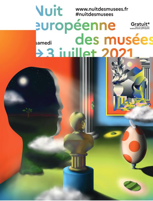 Nuit des musées 2021 - affiche