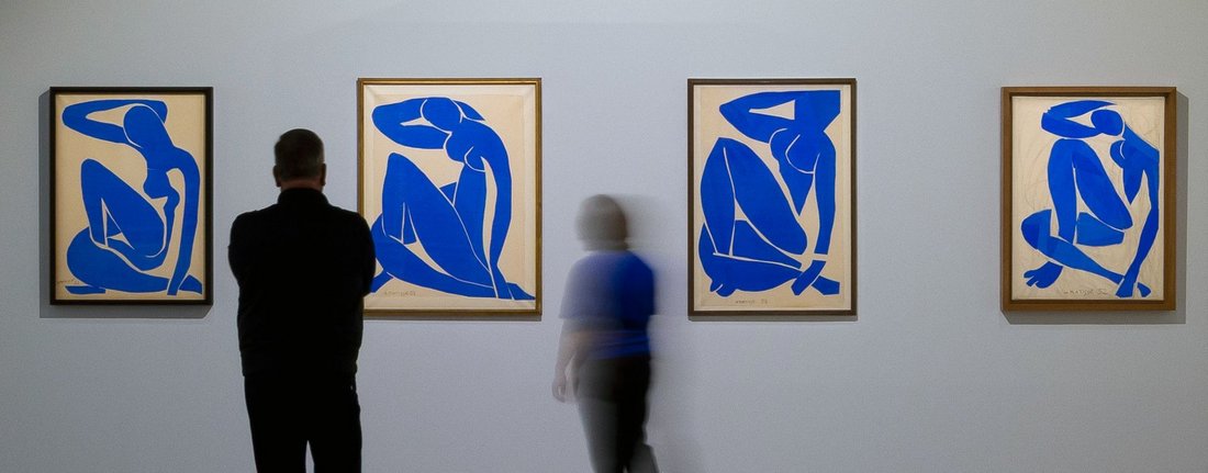 Les quatre Nus bleus de Matisse