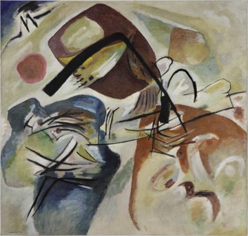 Dossier ressources "Naissance de l'art abstrait" - Oeuvre de Vassily Kandinsky