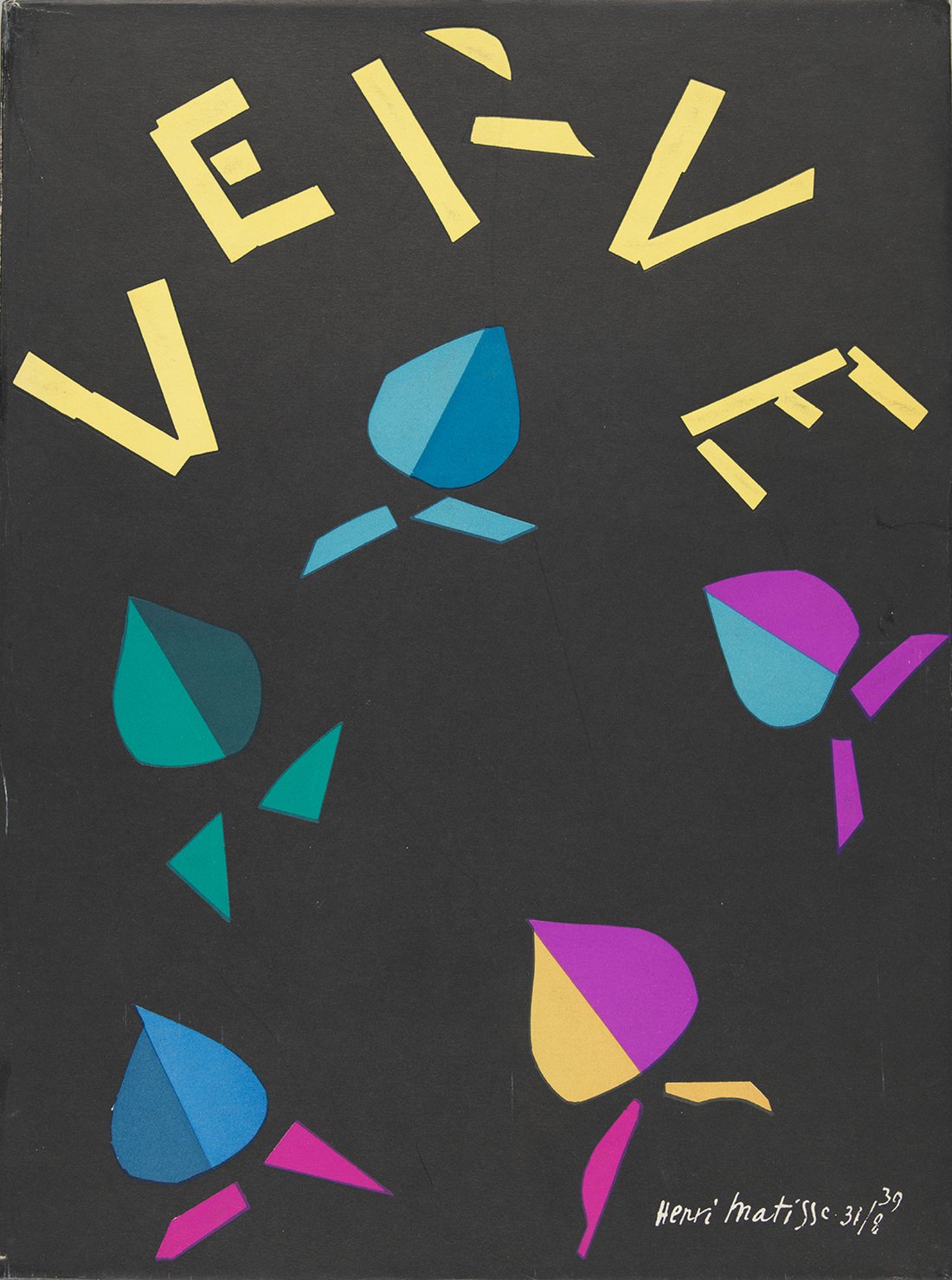Henri Matisse, « Verve 8 », 1940 - couverture