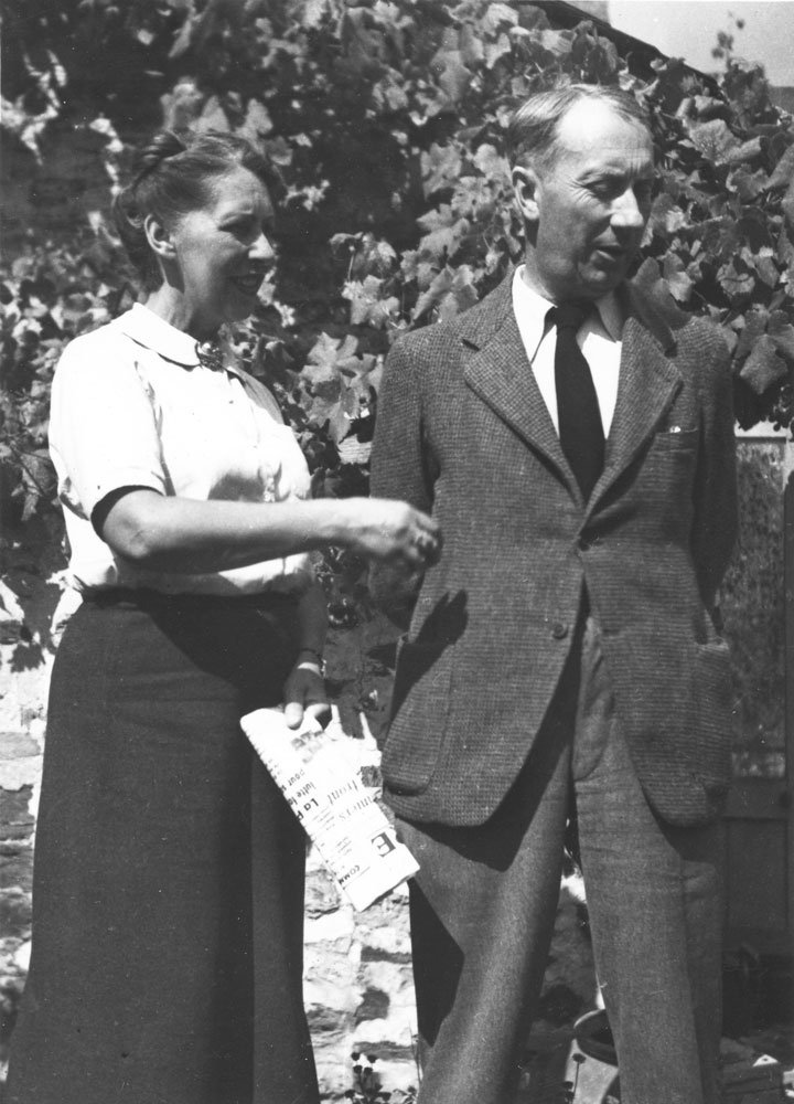 Sophie Taeuber et Jean Arp en 1937