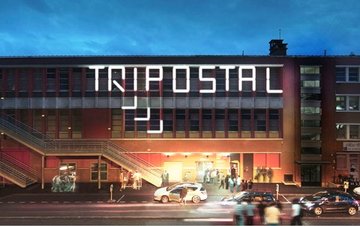 Le Tripostal, Lille : vue de la façade