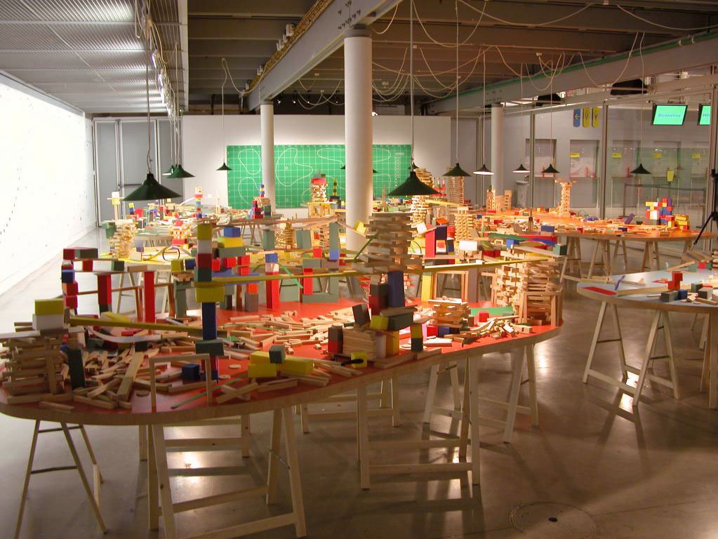 Exposition-atelier Paul Cox, Centre Pompidou, 2005 - vue