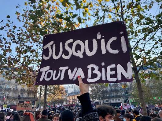 Cycle "Écrire les luttes" - manifestation dans la rue