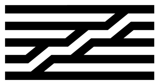 El logo del Centre Pompidou
