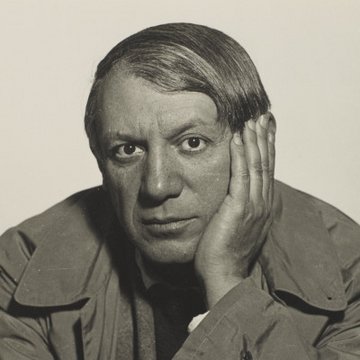 Picasso - portrait par Man Ray en 1932