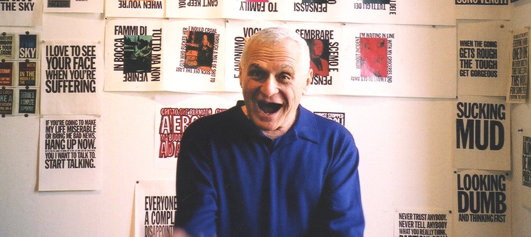 Portrait du poète John Giorno par Jean-Jacques Lebel
