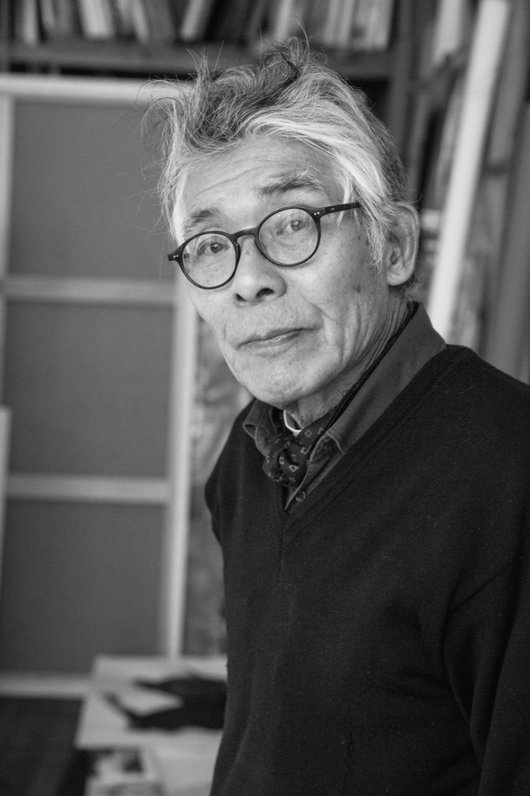 Takesada Matsutani - portrait en noir et blanc