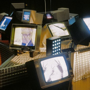 Archives audiovisuelles du Centre Pompidou : détail d'une œuvre de Chris Marker, "Zapping Zone"
